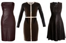 Как выбрать модное кожаное платье?