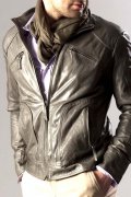 Модные мужские куртки из кожи